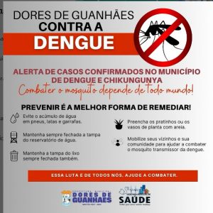 “🦟💔 Dores de Guanhães unida contra a Dengue!