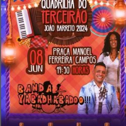 🎉 Contagem regressiva! A Quadrilha do Terceirão João Barreto 2024 está chegando!